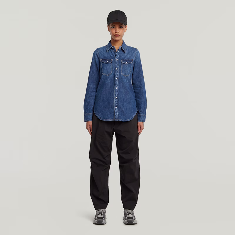 Slim Western Shirt