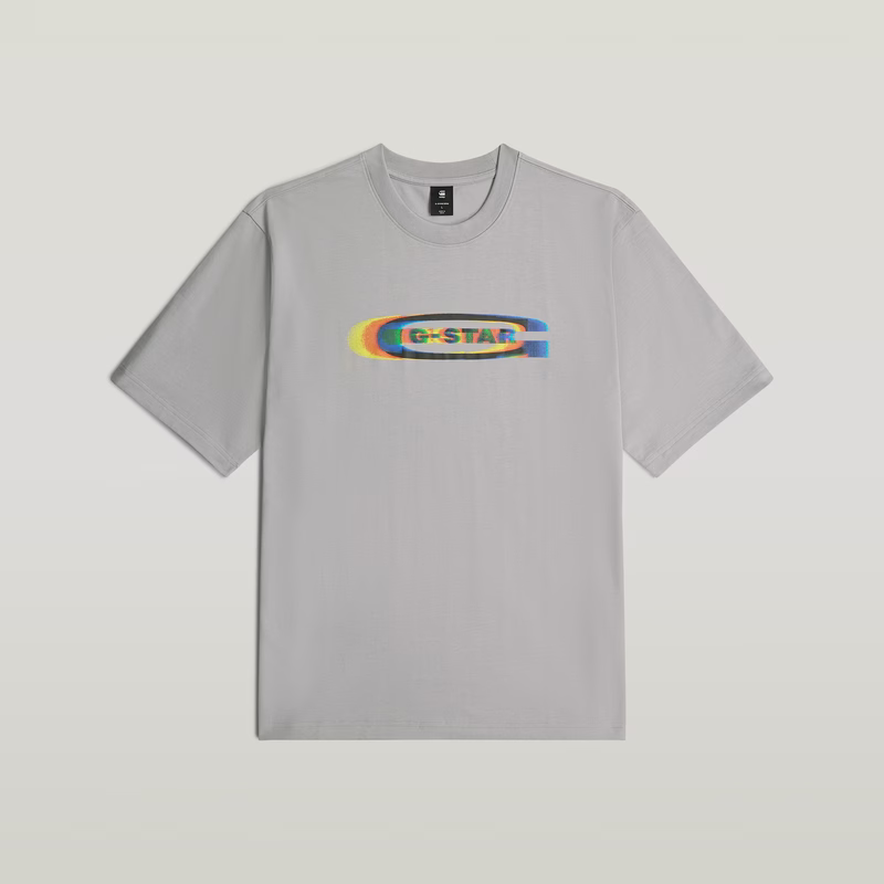 Color Shift Old Skool Logo Boxy T-Shirt