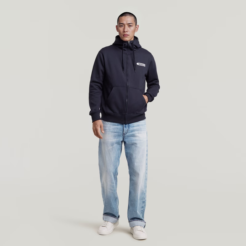 Old Skool Hoodie Zip Sweater