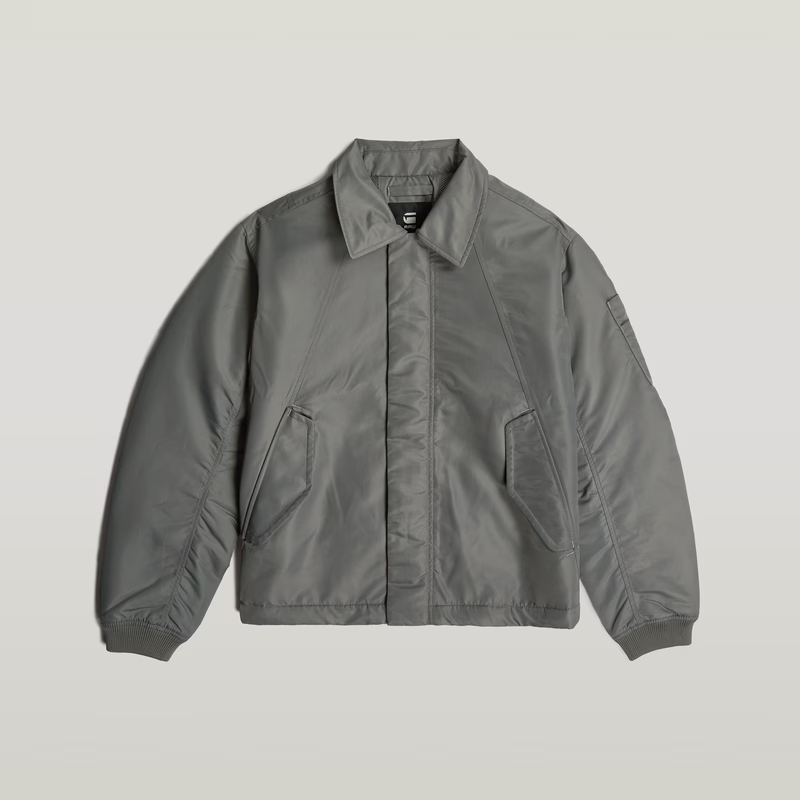 Lightweight Padded Bomber Jacket