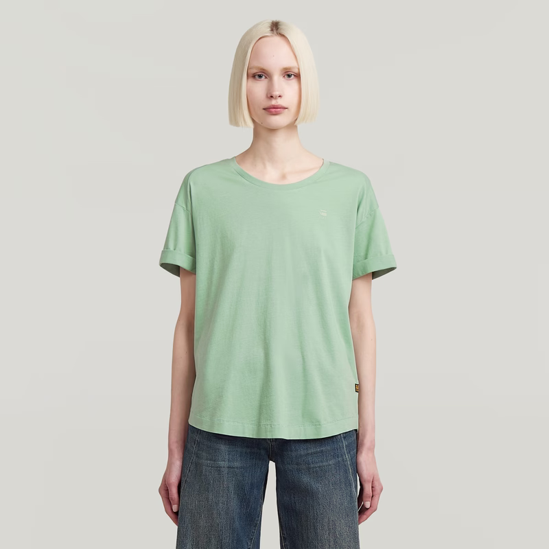 Rolled Up Boyfriend T-Shirt