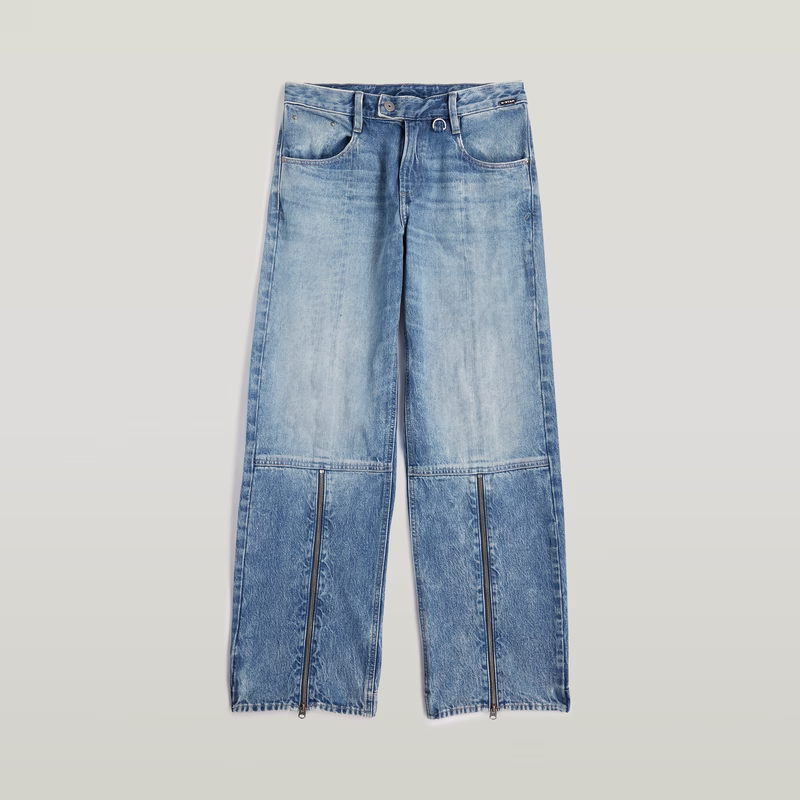Judee Biker Low Waist Loose Jeans