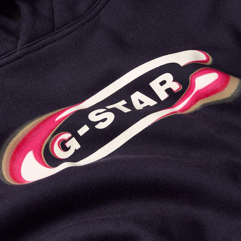 Old Skool Logo Loose Hoodie
