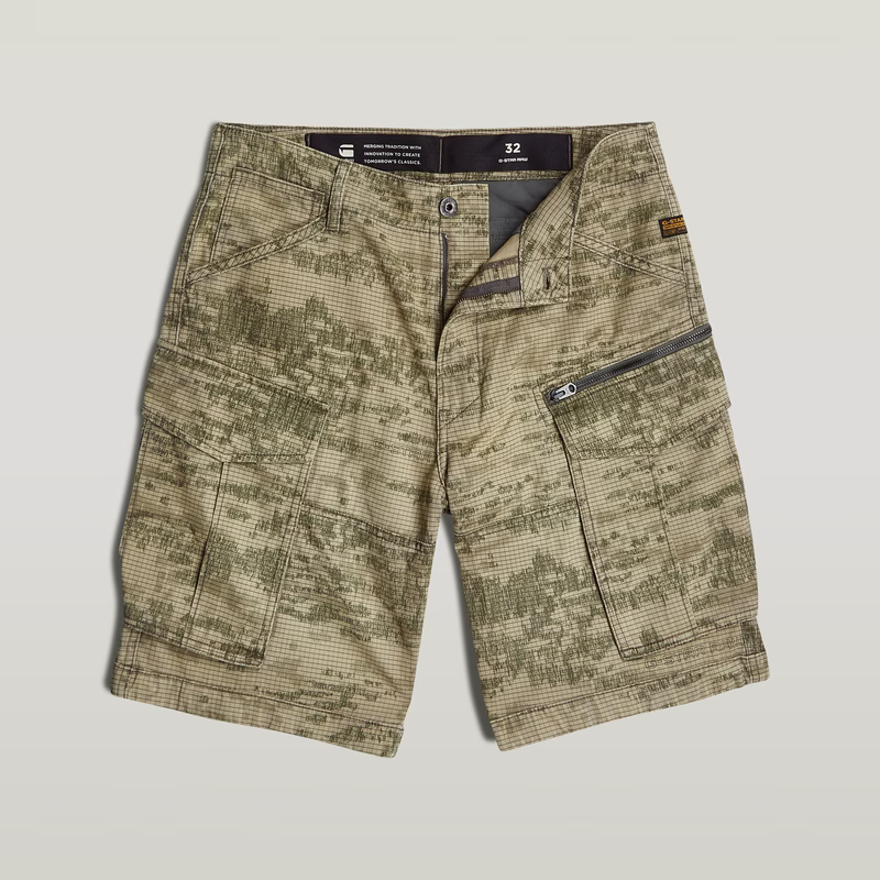 Rovic Zip Relaxed Shorts