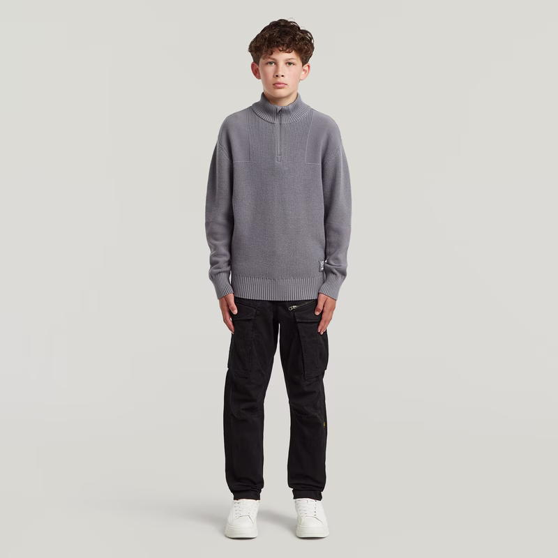 Boys Rovic Zip 3D Regular Tapered Pants