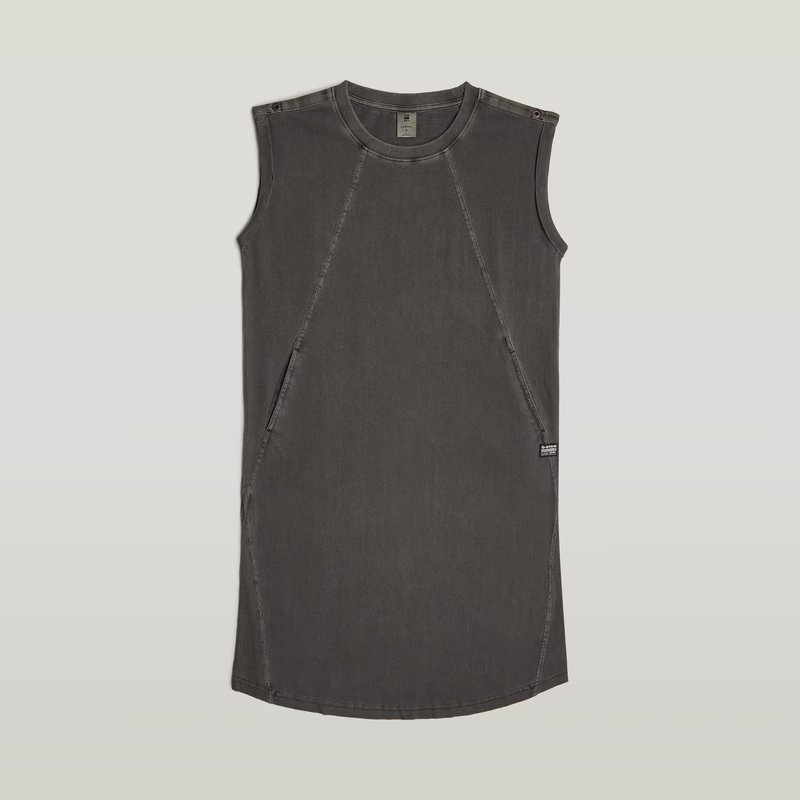 Seam Detail Loose Dress