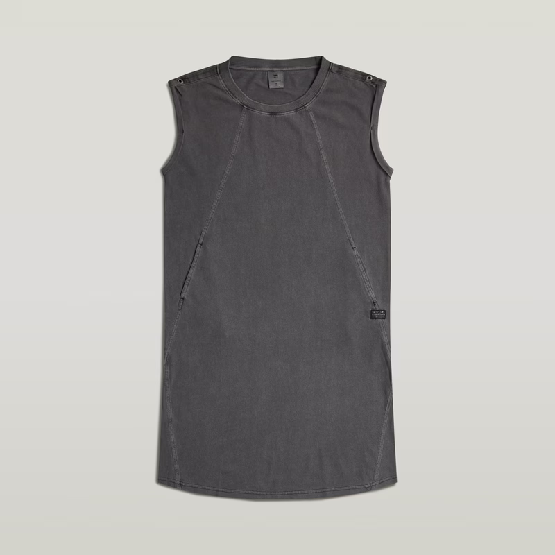 Seam Detail Loose Dress