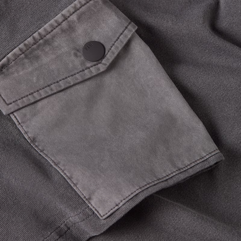 Washed Mix Boxy Cropped T-Shirt