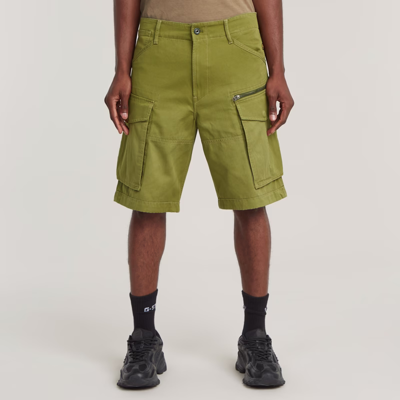 Rovic Zip Relaxed Shorts
