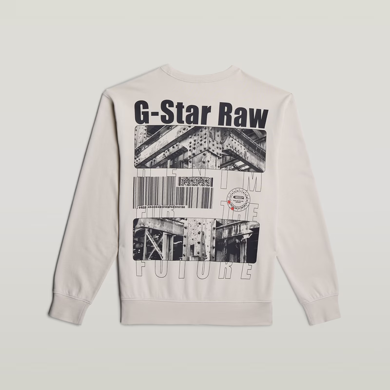 Substance Back Graphic Relaxed Sweater