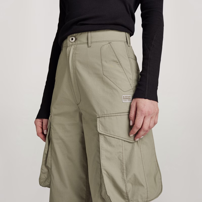 High Waist Cargo Pants