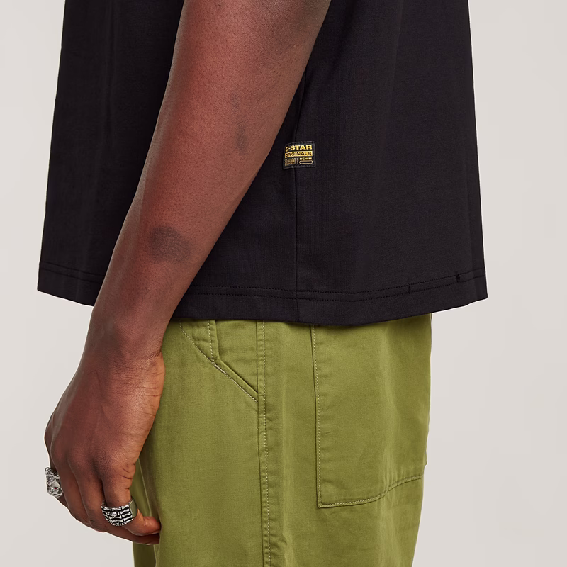 Color Shift Old Skool Logo Boxy T-Shirt