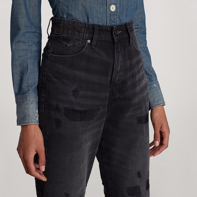 Janeh Ultra High Mom Ankle Jeans