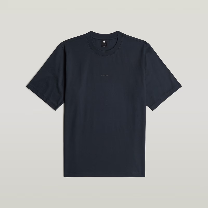 Center Chest Logo Loose Boxy T-Shirt
