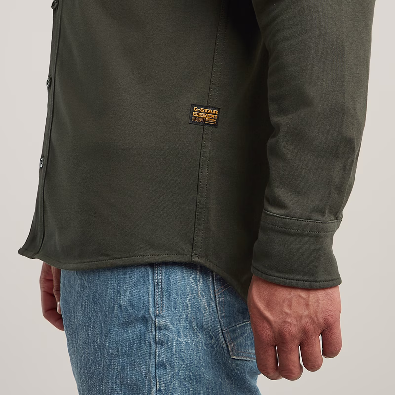 Jersey Shirt Marine Pockets