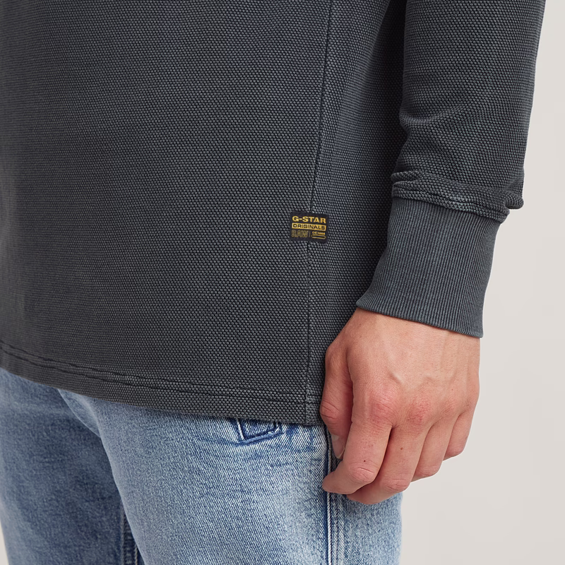 Overdyed Half Zip Tweeter