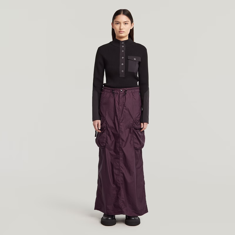Cargo Long Skirt