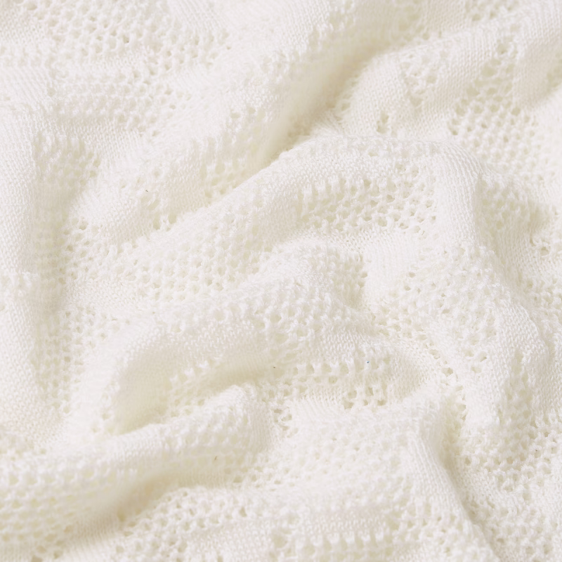 Pointelle Lightweight Knitted Polo