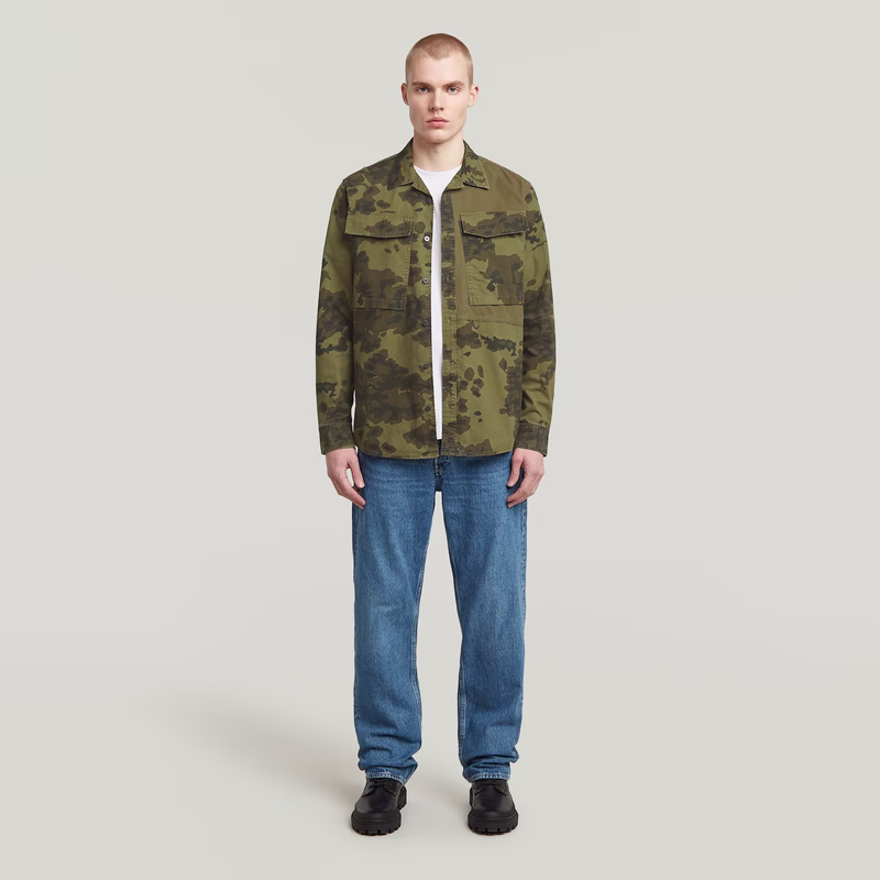 Cargo Pocket Service Regular Shirt
