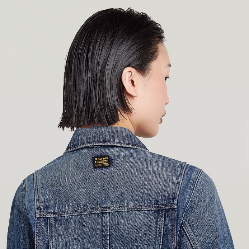 Pitched Hem Slim Jacket