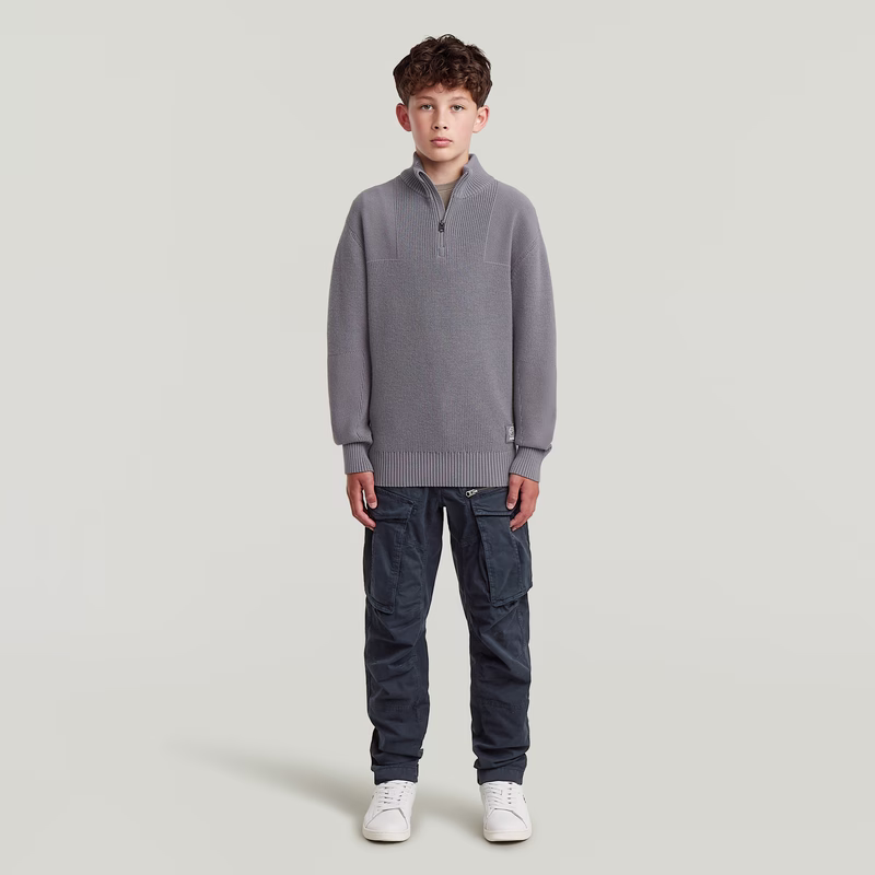 Boys Rovic Zip 3D Regular Tapered Pants