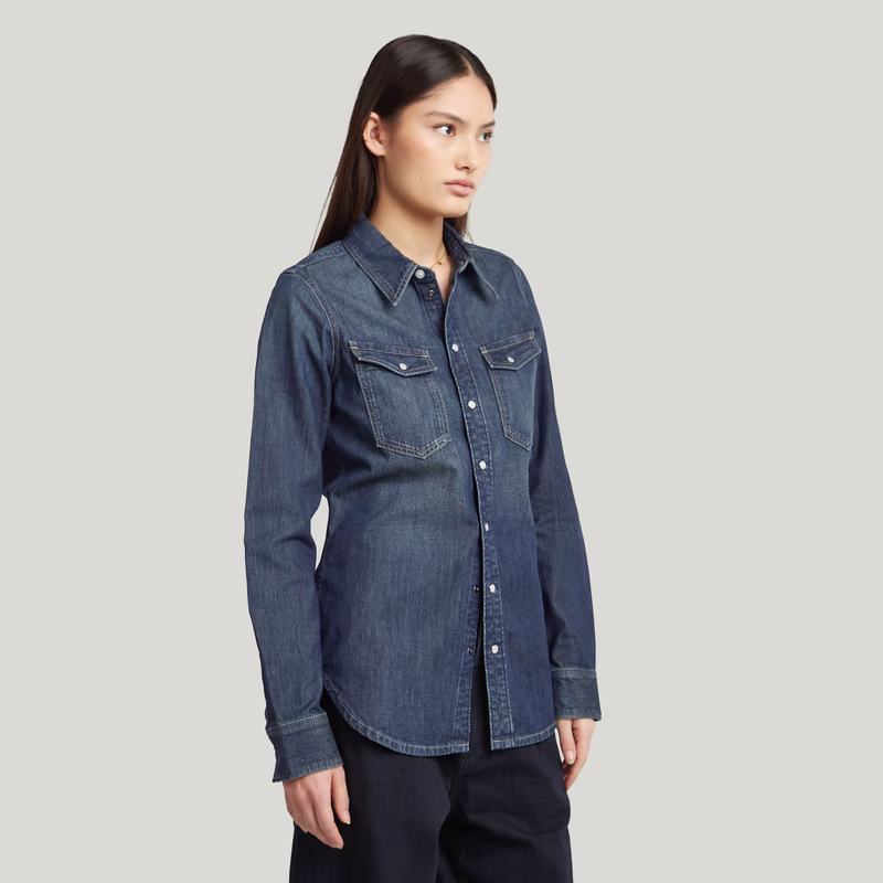 Slim Western Shirt