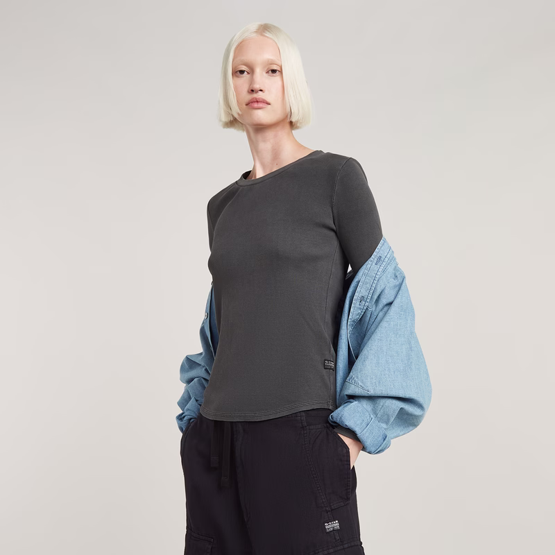 Overdyed Slim Top