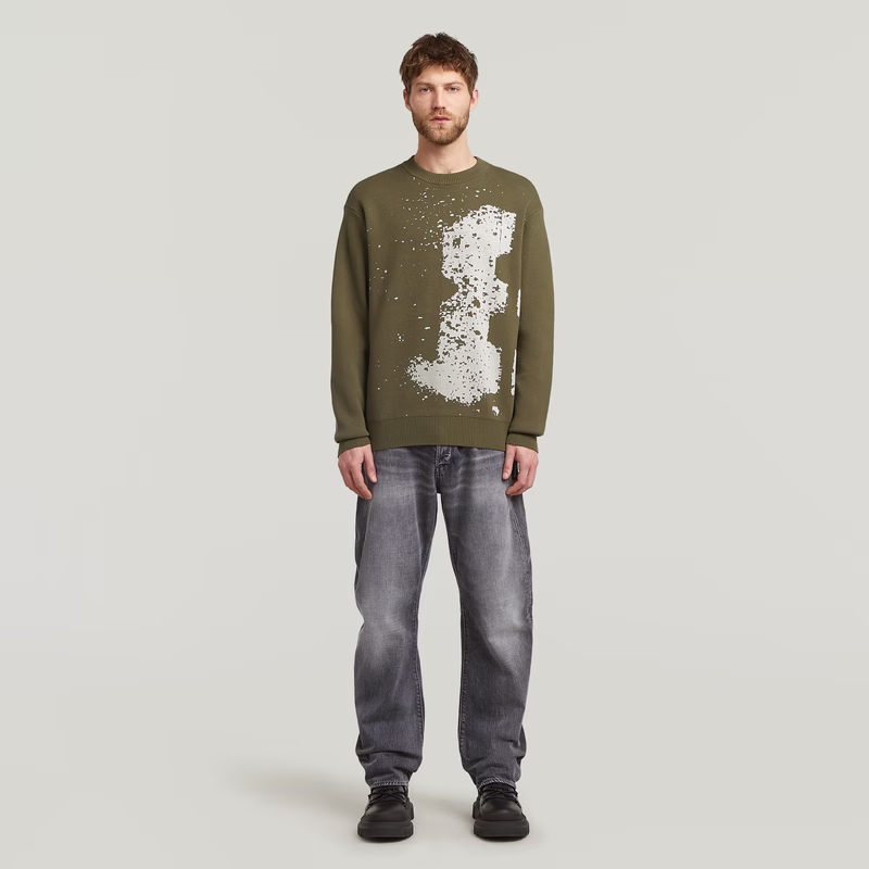Sprayed 89 Relaxed Knit
