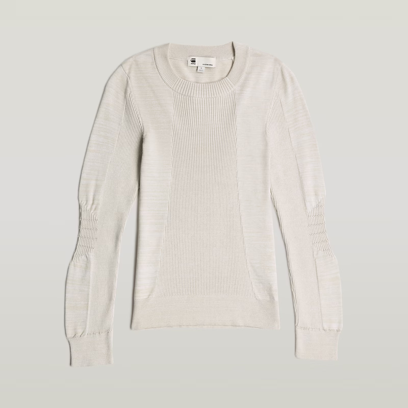 3D Biker Knit Slim Knit