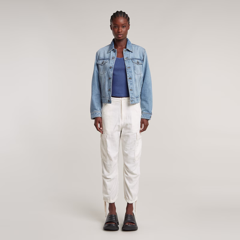 Cropped Cargo Pants
