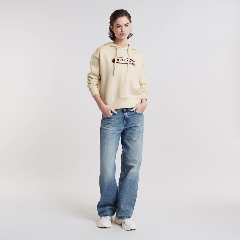 Old Skool Logo Loose Hoodie