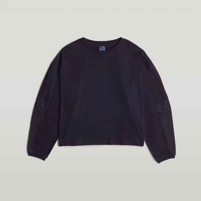 Washed 3D Mix Oversized T-Shirt