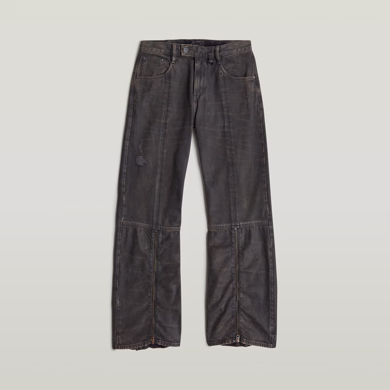 Judee Biker Low Waist Loose Jeans