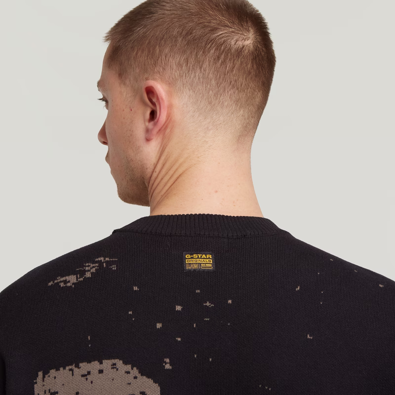 Sprayed 89 Relaxed Knit