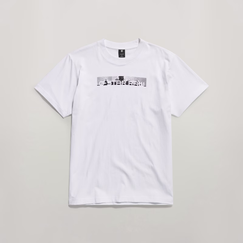 Flight Deck Back Graphic Loose T-Shirt
