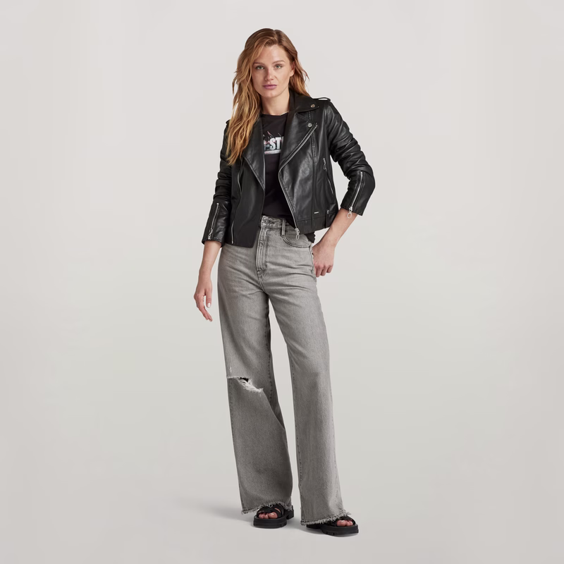 Leather Biker Jacket