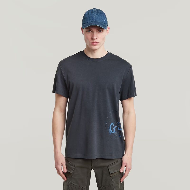 Sprayed Graphic T-Shirt