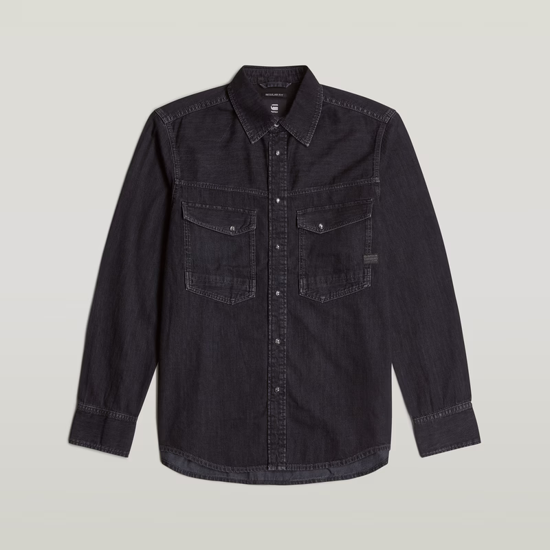 Slim Denim Shirt