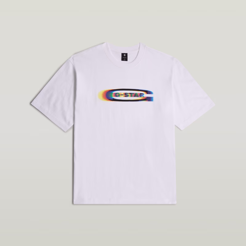 Color Shift Old Skool Logo Boxy T-Shirt