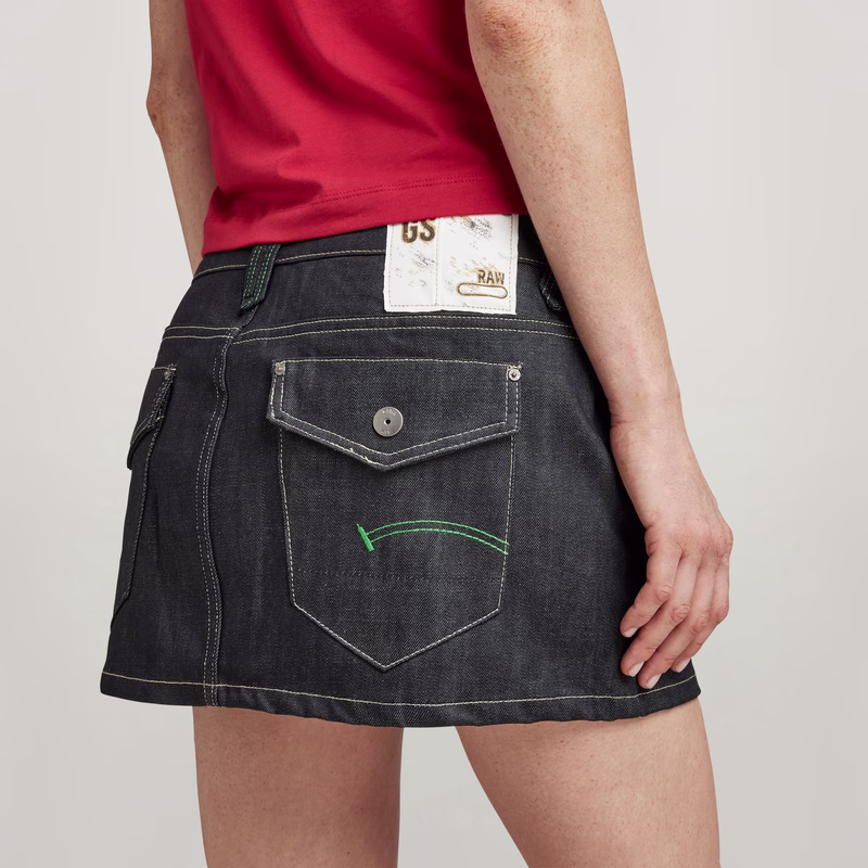 Y2K Denim Mini Skirt