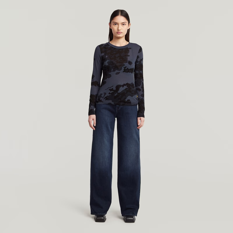 Allover Print Slim T-Shirt