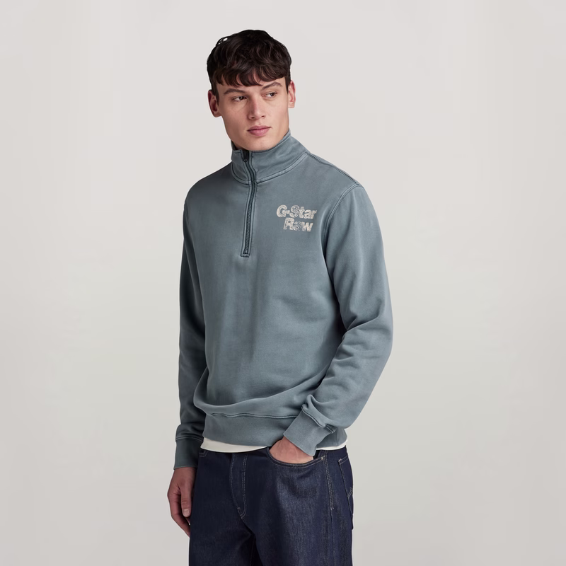 Painted Garment Dyed Graphic Skipper