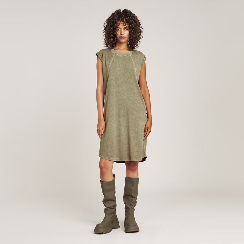 Seam Detail Loose Dress