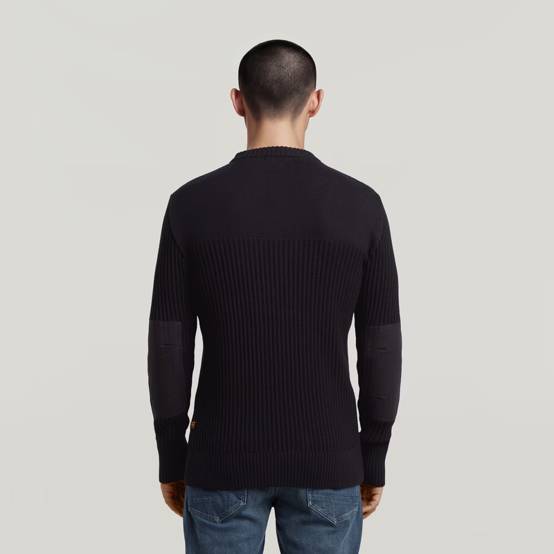 Army Rib Knit Pullover