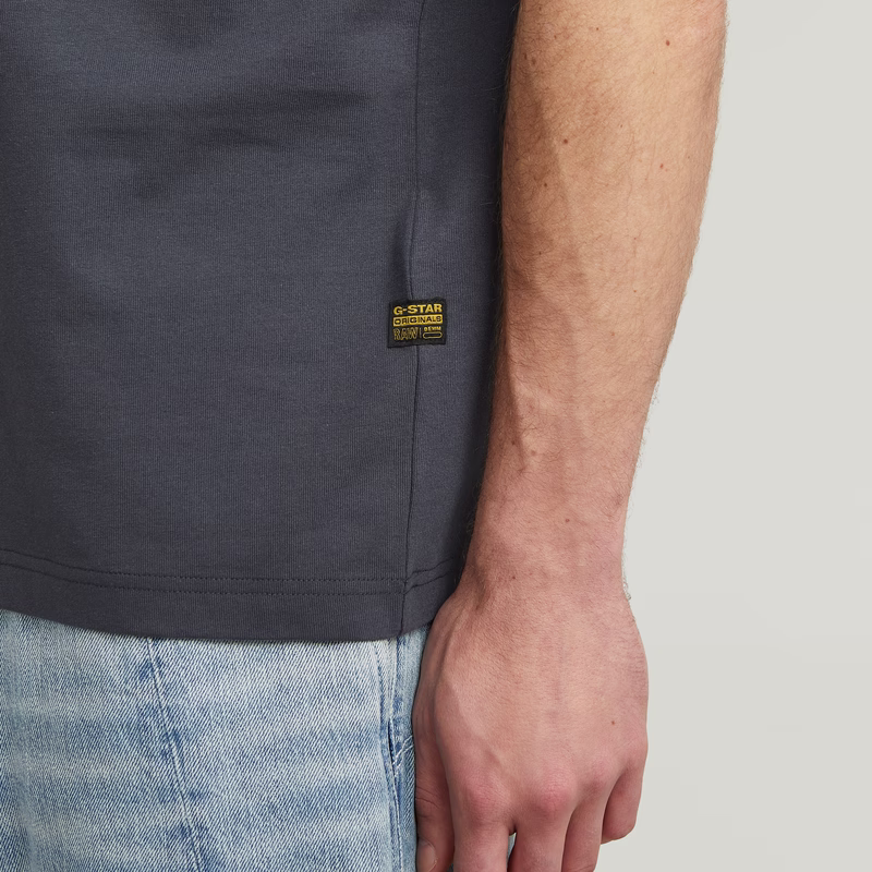 Fabric Mix Pocket T-Shirt