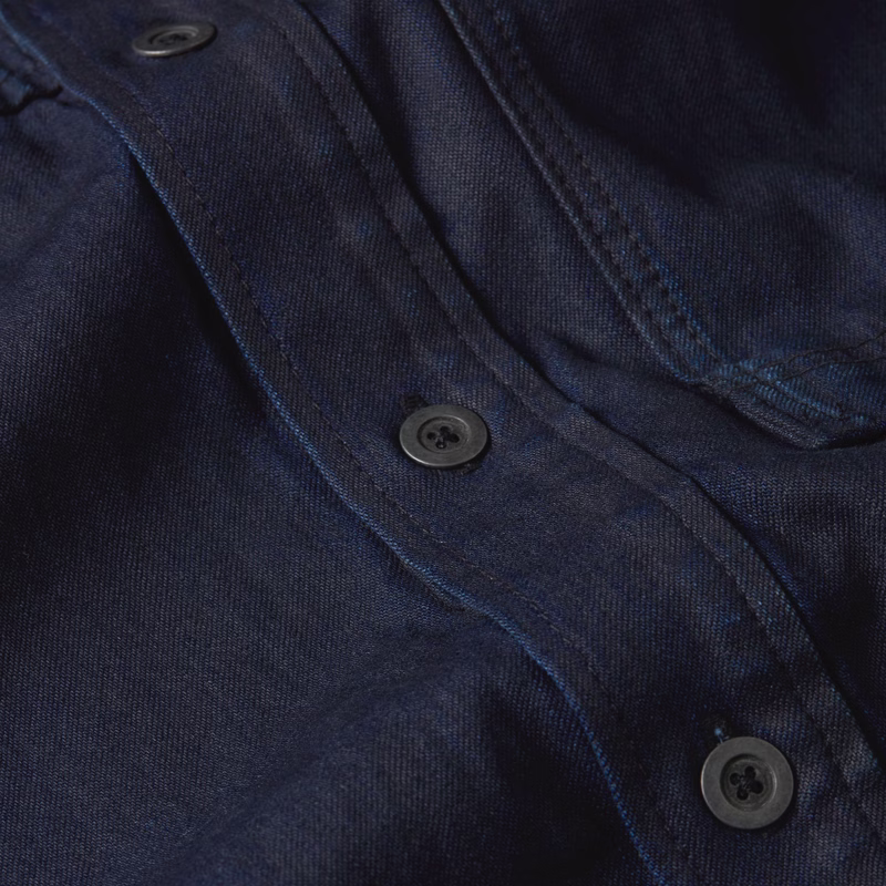 1-Pocket Regular Denim Shirt