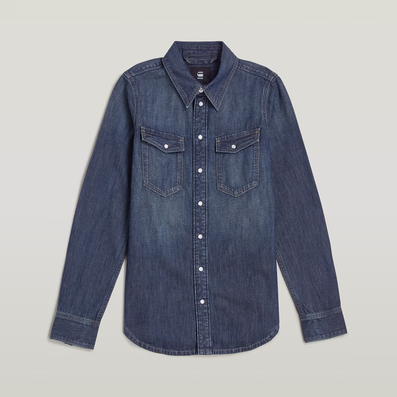 Slim Western Shirt