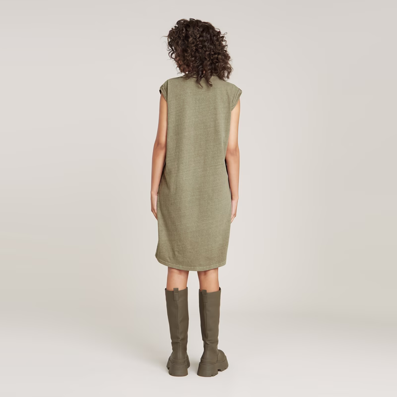 Seam Detail Loose Dress