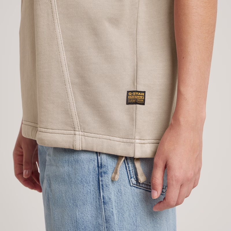 Overdyed Seam Details Sweater