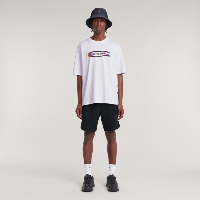 Color Shift Old Skool Logo Boxy T-Shirt